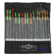 Комплект запасных вершинок к фидерам Mikado 15 видов по 5 штук